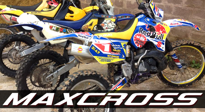 SUZUKI RMX250S 1996-N' (Iron tank version) REDBULL STYLE